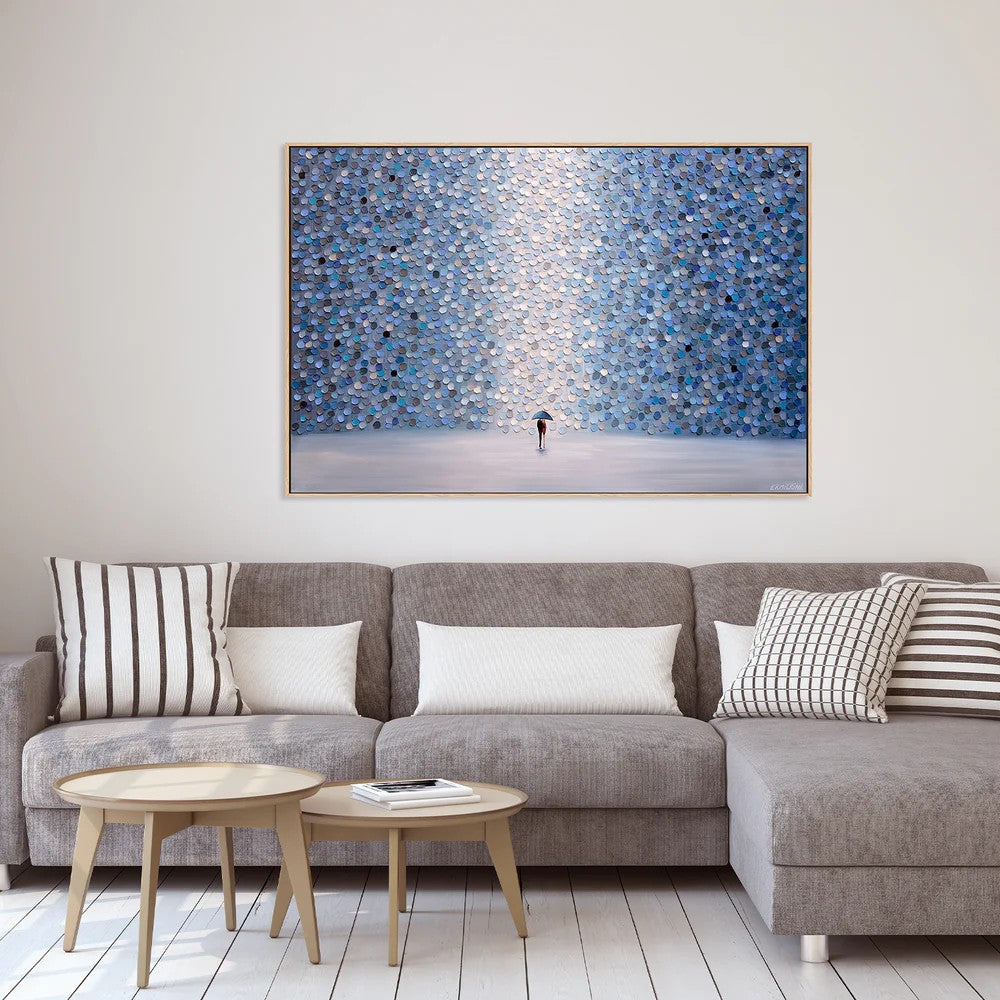 Love Under Umbrella, By Ekaterina Ermilkina Wall Art Gioia-Local