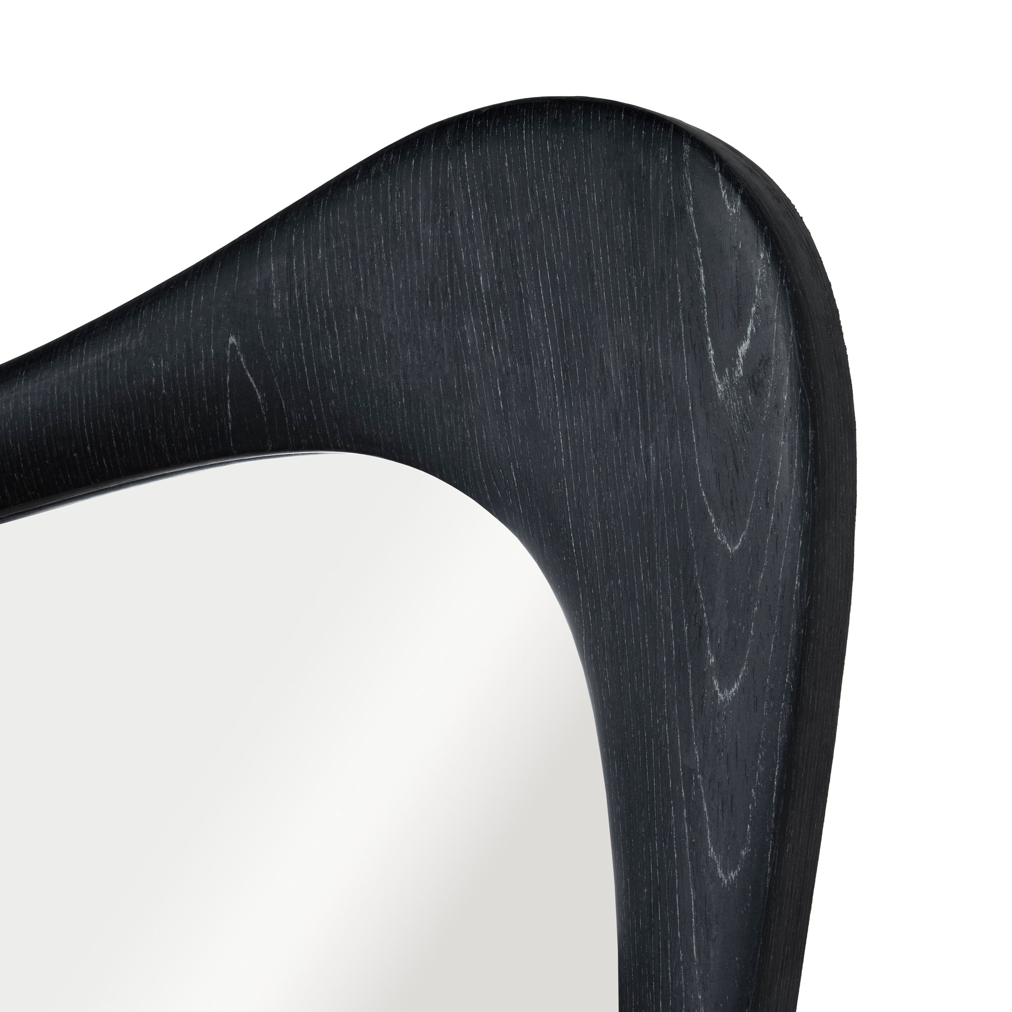 Ex Display - Nuvina 1.8m (H) Floor Mirror - Black Mirror Mika-Core
