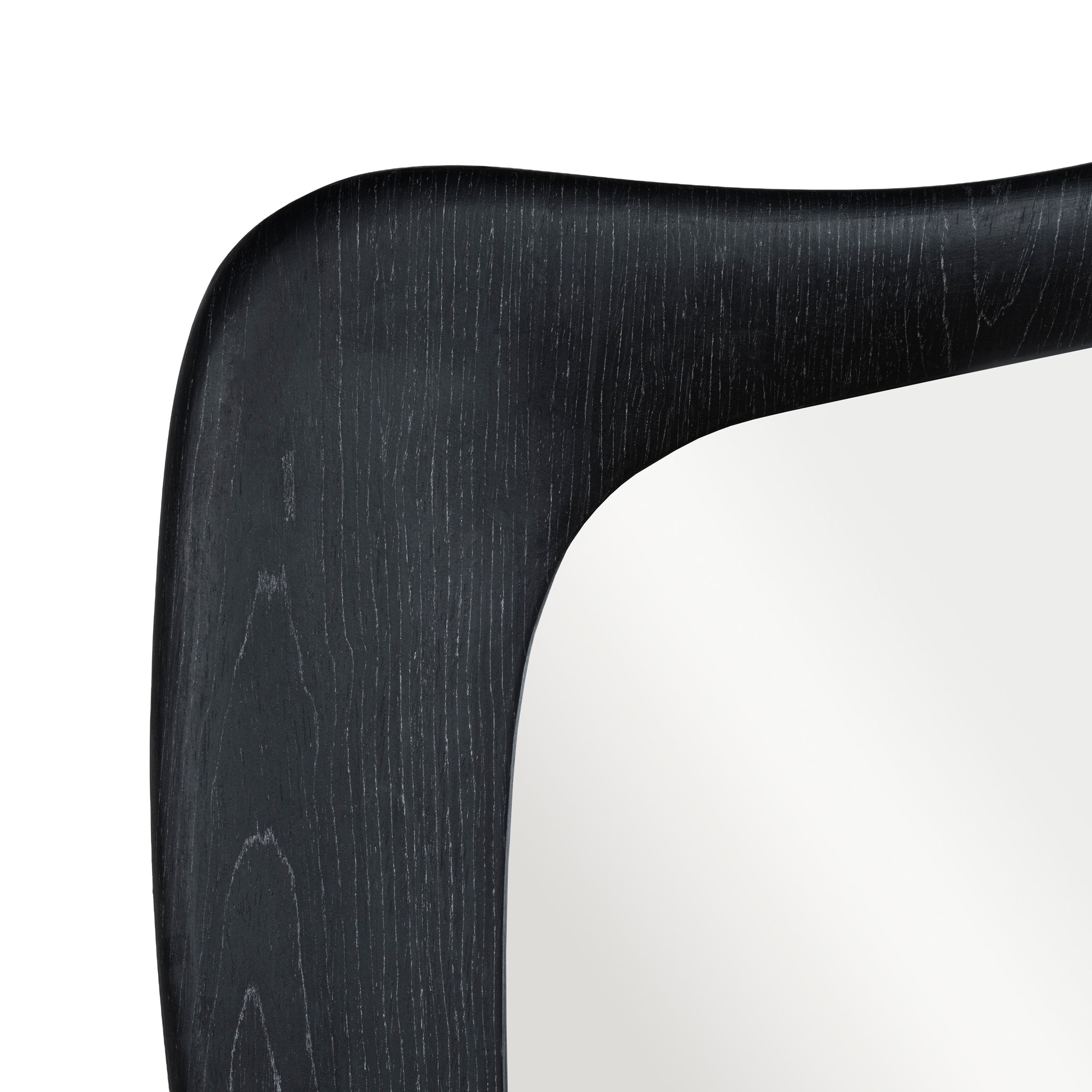 Ex Display - Nuvina 1.8m (H) Floor Mirror - Black Mirror Mika-Core