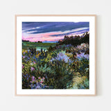 Magic Hour, By Jennifer L Mohr Wall Art Gioia-Local 50x50cm Framed Poster Black