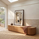 Marty 2.4m TV Entertainment Unit - Natural Oak TV/Entertainment Unit Century-Core
