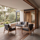 Mcguire 3pcs Outdoor Seating Set Outdoor Lounge Set Eminem-Core