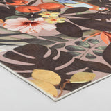 Ex Display - Mella 180cm x 270cm Tropical Design Rugs - Tropic Rose Rug Italy-Local