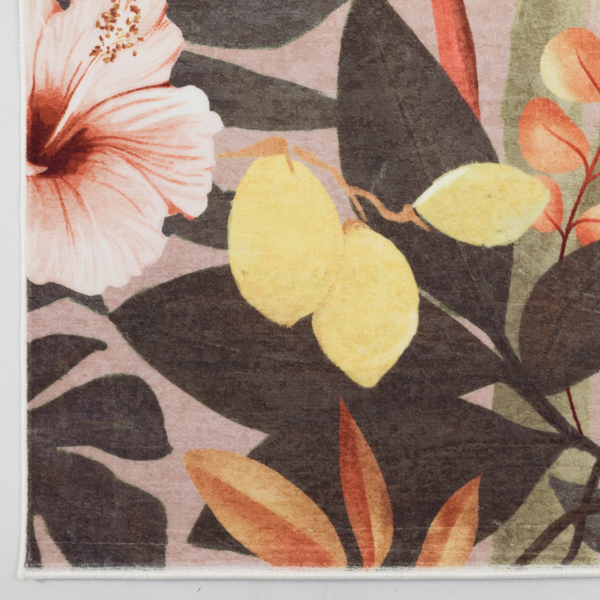 Ex Display - Mella 180cm x 270cm Tropical Design Rugs - Tropic Rose Rug Italy-Local