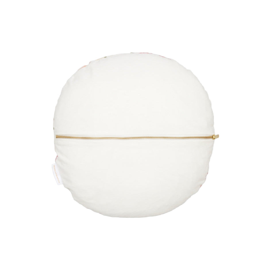 Ex Display - Modern Poppies 40cm Round Cushion - Floral Cushion Warran-Local