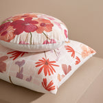 Ex Display - Modern Poppies 40cm Round Cushion - Floral Cushion Warran-Local