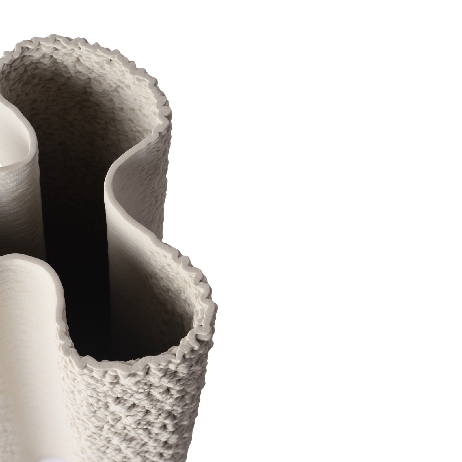 Ex Display - Mossil 33cm Vase - White Vase Onesix-Local