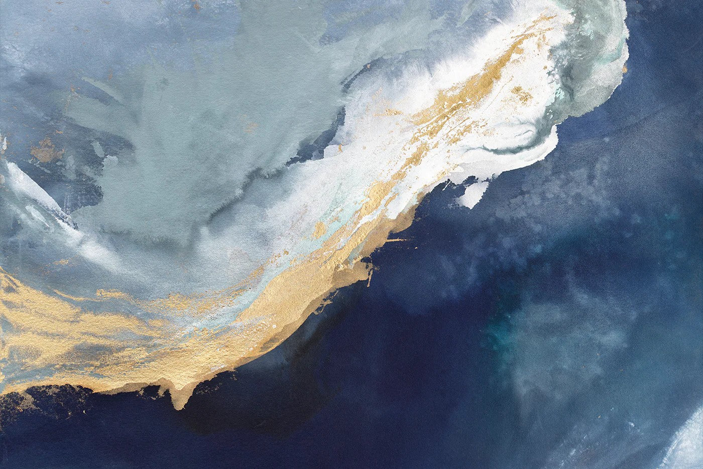 Mount Olympus, By Julia Contacessi Wall Art Gioia-Local 60x40cm Framed Canvas Gold