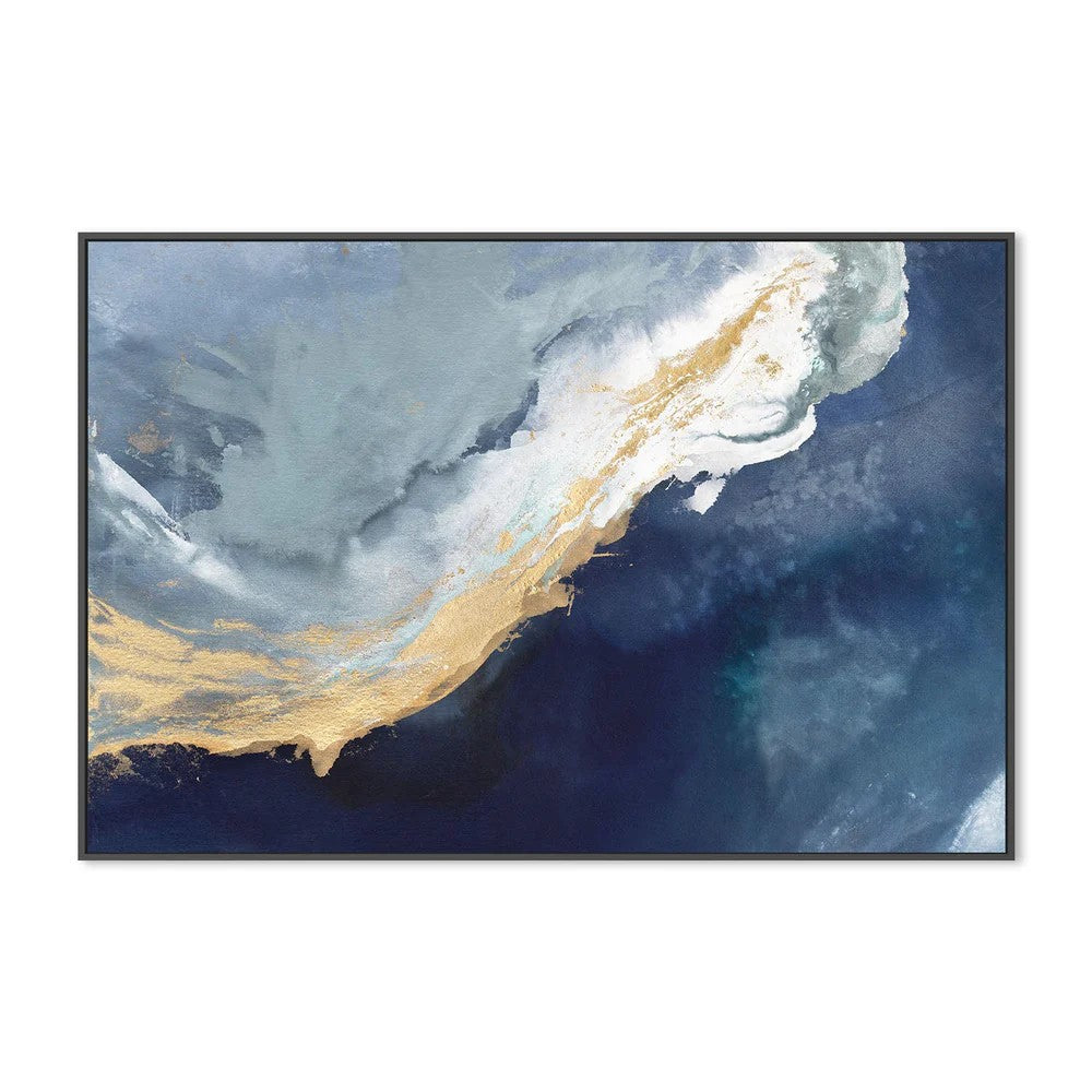 Mount Olympus, By Julia Contacessi Wall Art Gioia-Local 60x40cm Framed Canvas Black