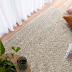 Murmur Wool Rug - Silver Wool Rug Mos-Local   