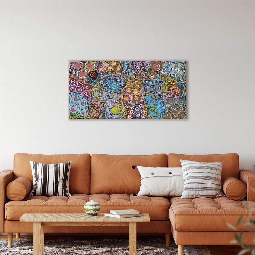 My Great Great Grandmothers Land, Style A, By Azeza Possum Wall Art Gioia-Local