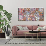 My Great Great Grandmothers Land, Style A, Pink Tone, By Azeza Possum Wall Art Gioia-Local