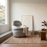 Nalini Swivel Lounge Chair - Mint Green Lounge Chair Freehold-Core