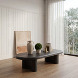 Nasim 1.5m Coffee Table - Full Black Coffee Table Dwood-Core