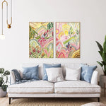 Native Rainbow, Style A & B, Set of 2, By Jessie Mitchelson Wall Art Gioia-Local
