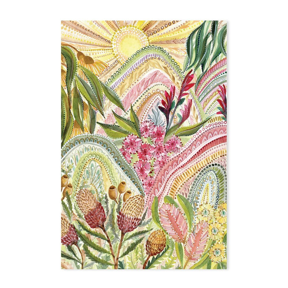 Native Rainbow, Style A & B, Set of 2, By Jessie Mitchelson Wall Art Gioia-Local