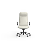 Celebi Leather Office Chair Office Chair OLGY-Local Highback Leather Grey