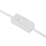 Norbu Table Lamp - White & Gold Lighting Albi-Local