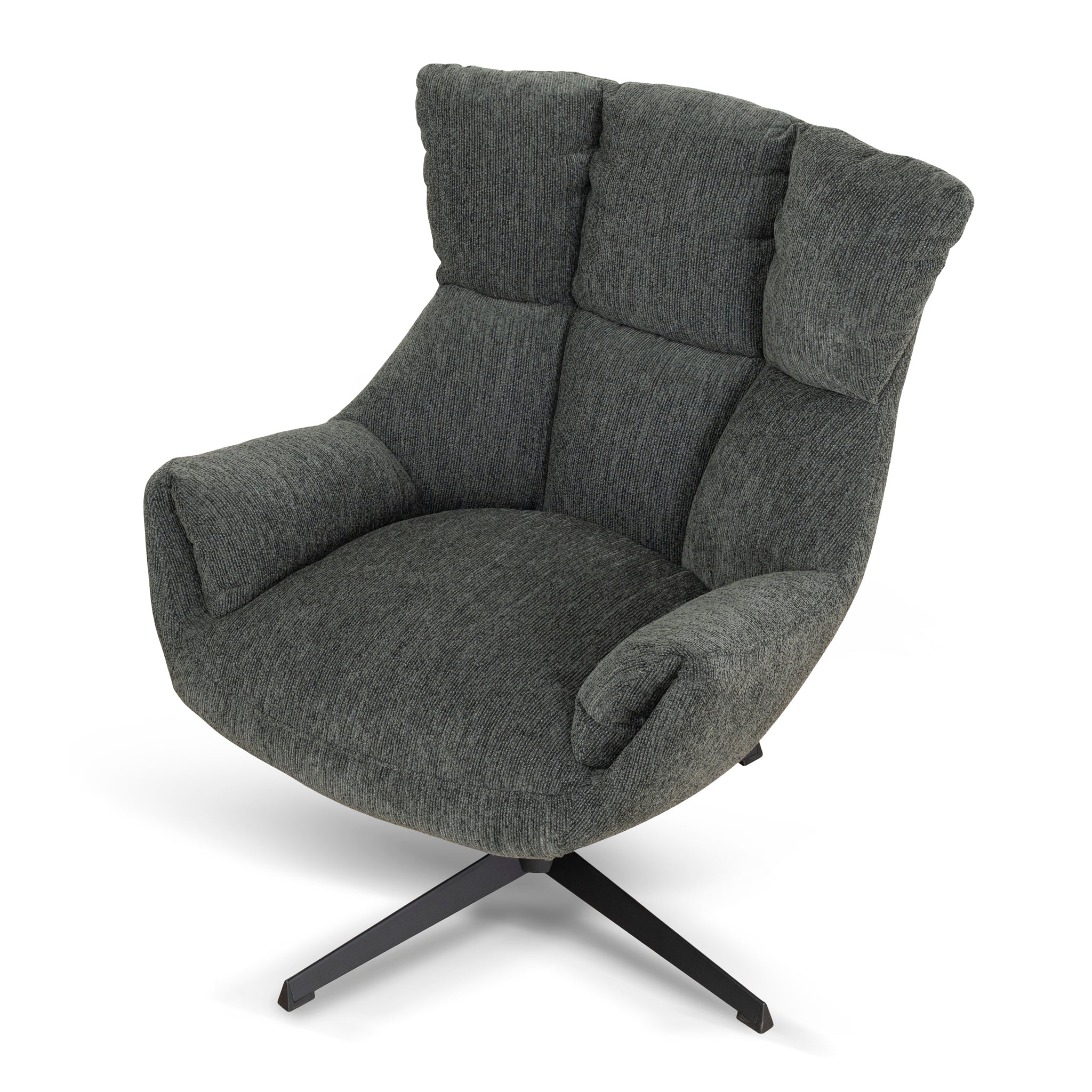 Ex Display - Orion Swivel Armchair - Dark Fern Green Armchair LF-Core