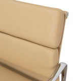 Ashton Low Back Office Chair - Light Brown Leather Office Chair Yus Furniture-Core
