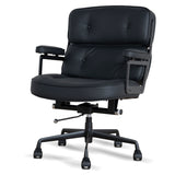 Ex Display - Monroe Office Chair - Full Black Office Chair Yus Furniture - Core
