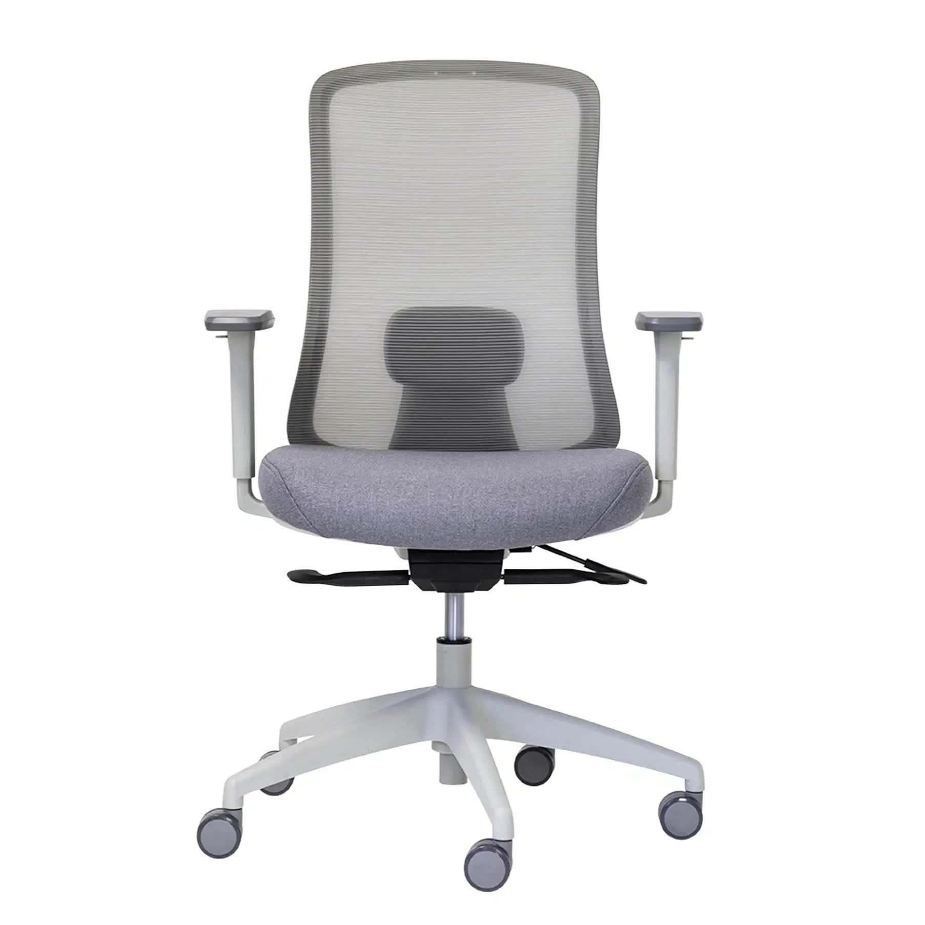 Buro Elan Mesh Ergonomic Office Chair - Light Grey Office Chair Buro-Local