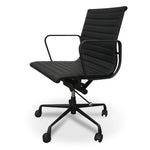 Ex Display - Floyd Low Back Office Chair - Full Black Office Chair Yus Furniture-Core