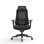 Sevanto Mesh Office Chair - Full Black with Headrest Office Chair Avone-Core