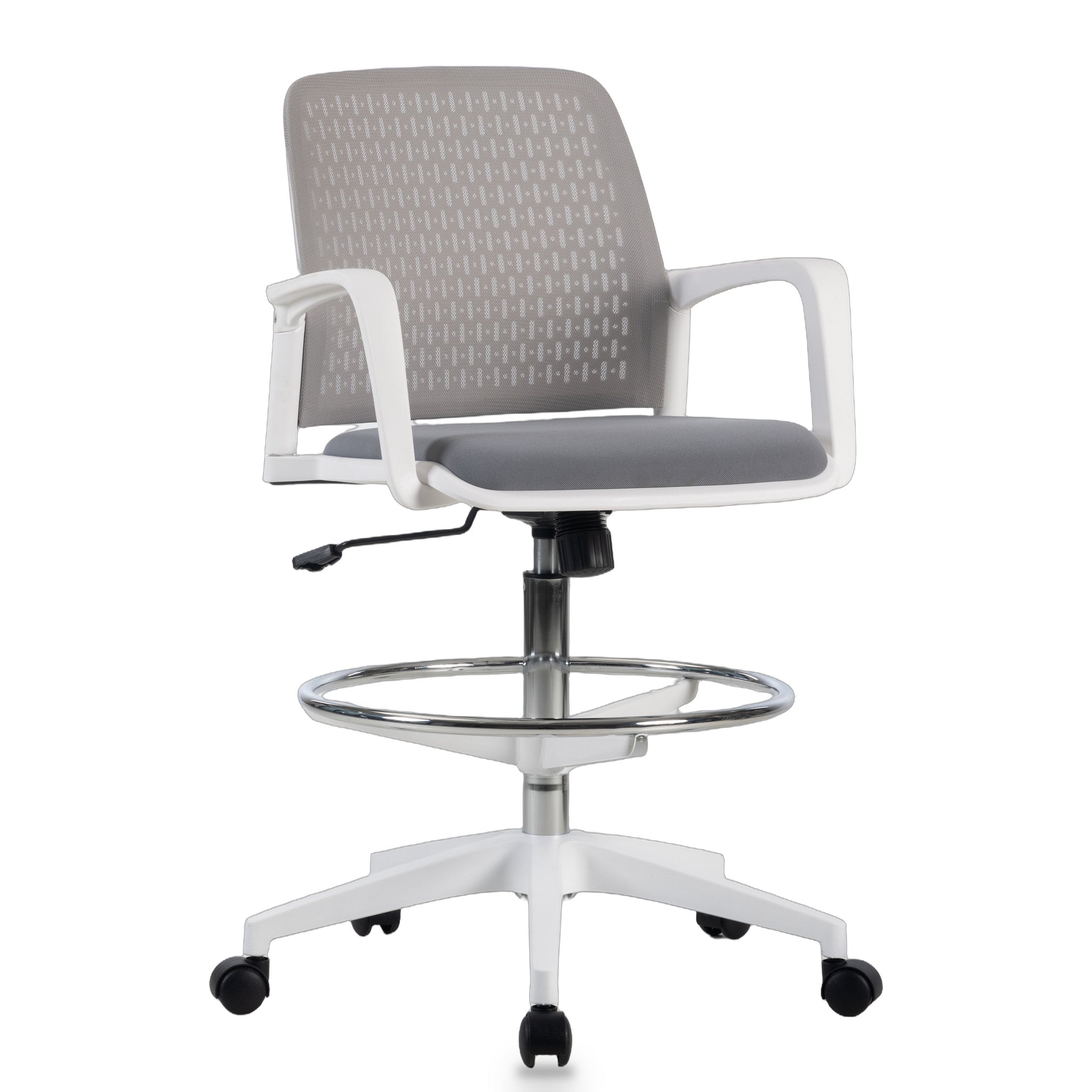 Clayton Drafting Office Chair - Light Grey Office Chair LF-Core