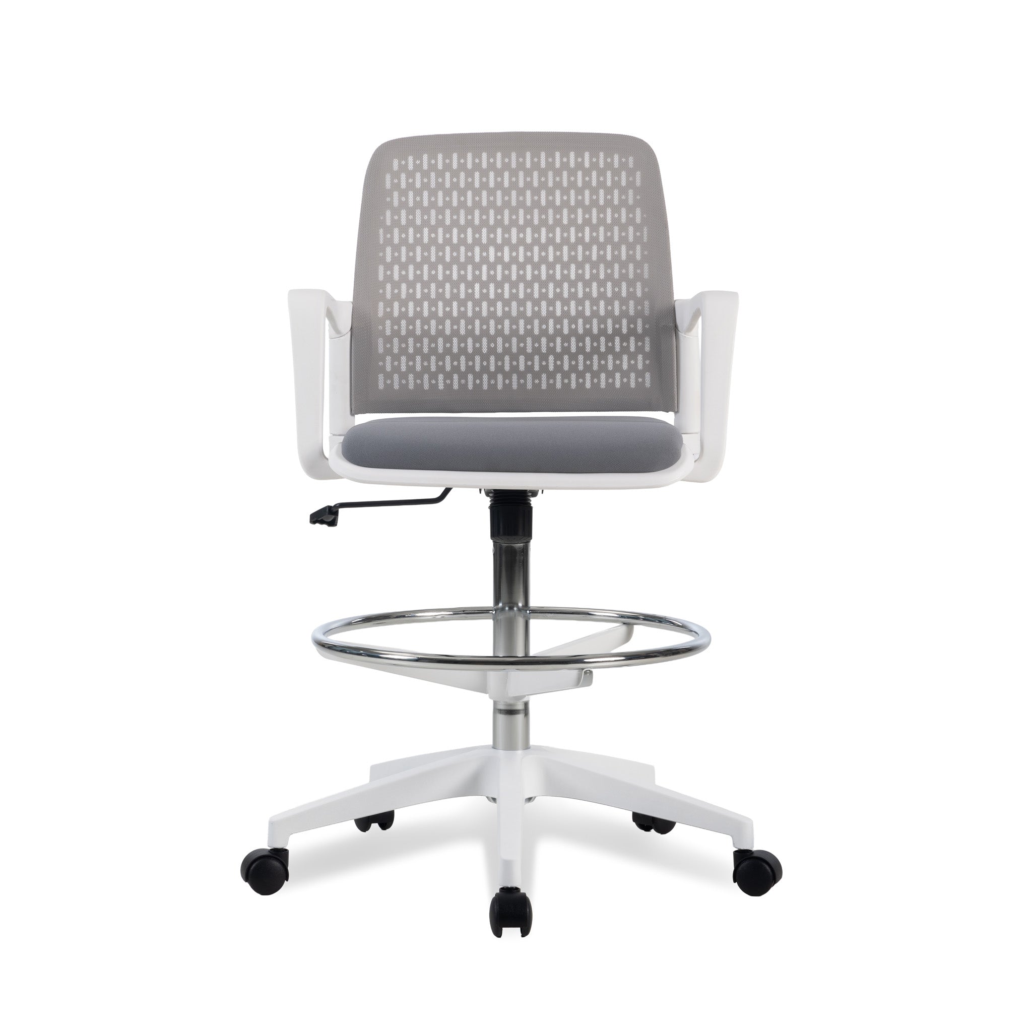 Clayton Drafting Office Chair - Light Grey Office Chair LF-Core