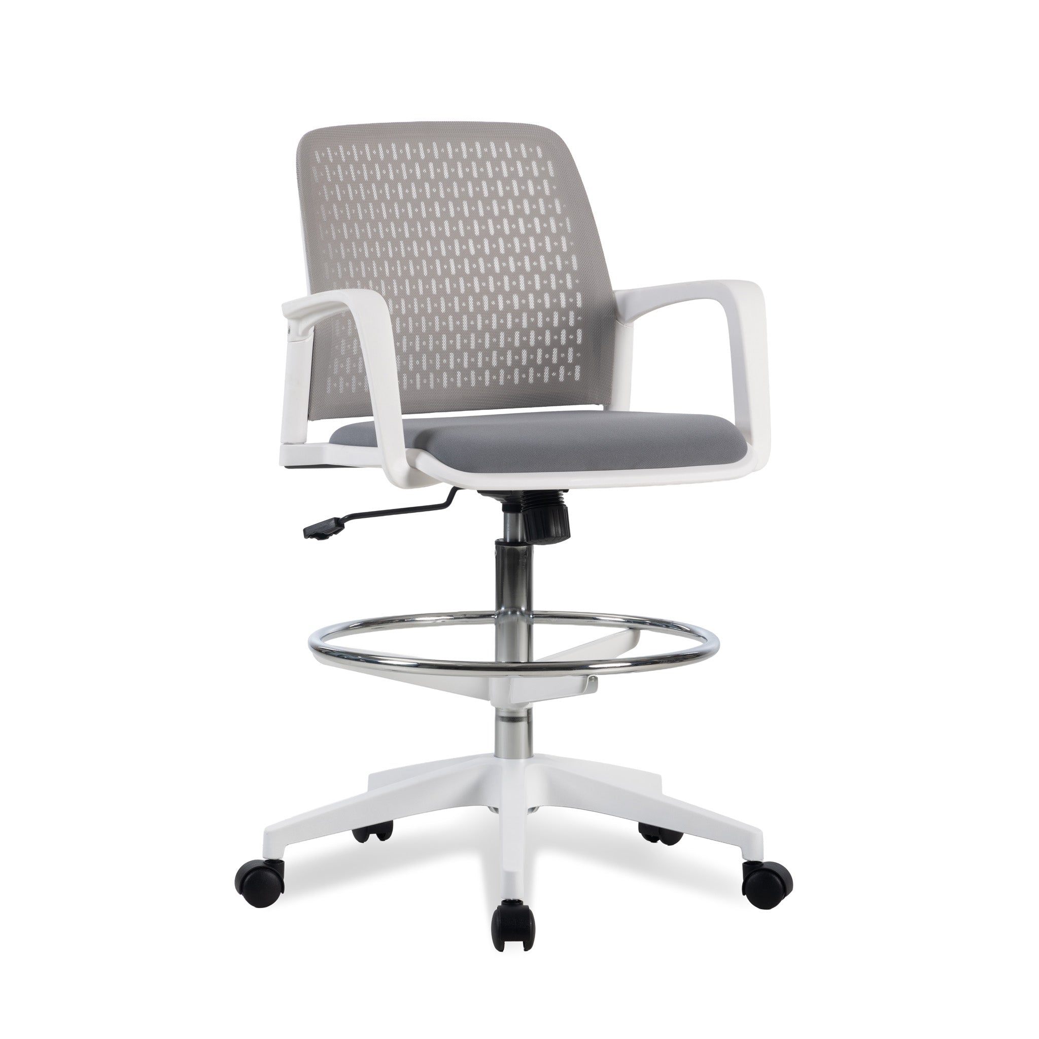Clayton Drafting Office Chair - Light Grey Office Chair LF-Core