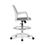 Clayton Drafting Office Chair - Light Grey Office Chair LF-Core