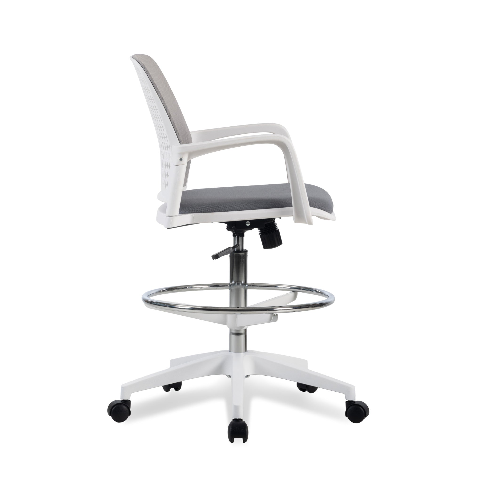 Clayton Drafting Office Chair - Light Grey Office Chair LF-Core