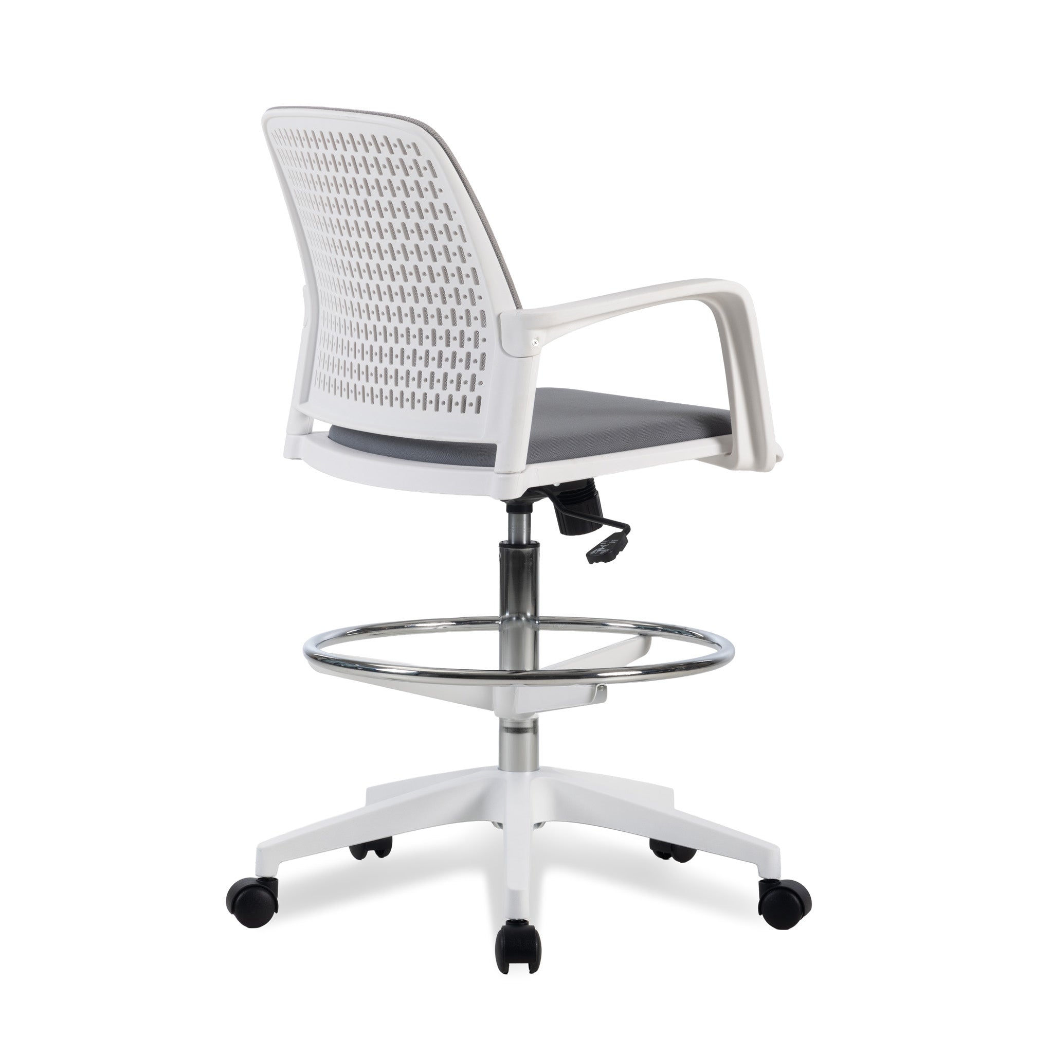 Clayton Drafting Office Chair - Light Grey Office Chair LF-Core