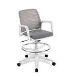 Clayton Drafting Office Chair - Light Grey Office Chair LF-Core