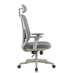 Levian Office Chair with Headrest - Carbon Grey Office Chair LF-Core