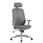 Levian Office Chair with Headrest - Carbon Grey Office Chair LF-Core