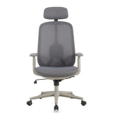 Levian Office Chair with Headrest - Carbon Grey Office Chair LF-Core