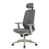 Levian Office Chair with Headrest - Carbon Grey Office Chair LF-Core