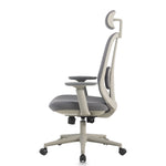 Levian Office Chair with Headrest - Carbon Grey Office Chair LF-Core