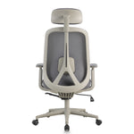 Levian Office Chair with Headrest - Carbon Grey Office Chair LF-Core