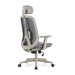 Levian Office Chair with Headrest - Carbon Grey Office Chair LF-Core