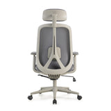 Levian Office Chair with Headrest - Carbon Grey Office Chair LF-Core