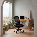 Donny Mesh Ergonomic Office Chair - Black Office Chair Unicorn-Core