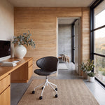Amos Office Chair - Charcoal with White Base Office Chair LF-Core