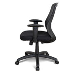 Brice Mesh Office Chair - Full Black Office Chair LF-Core   