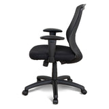 Brice Mesh Office Chair - Full Black Office Chair LF-Core   