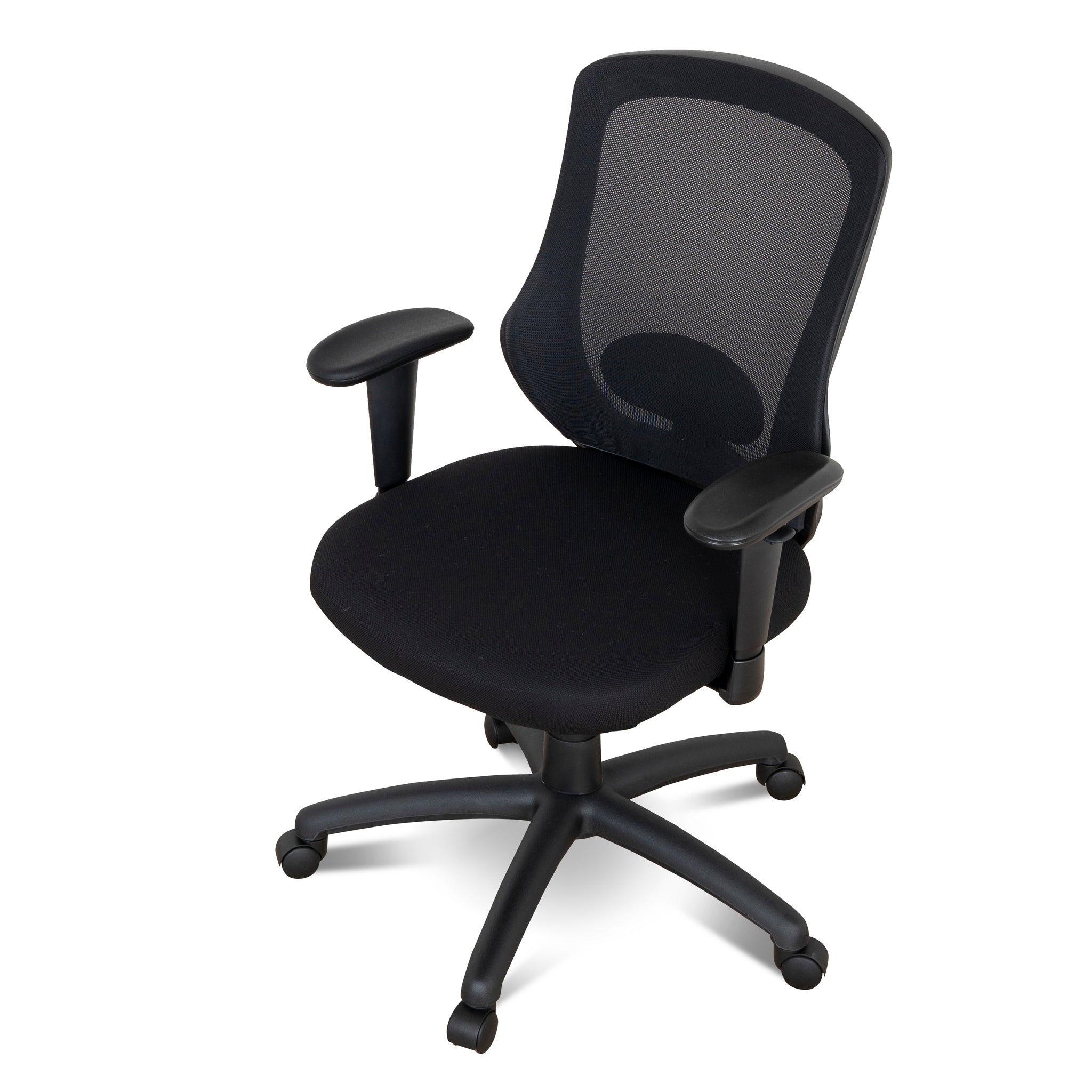 Brice Mesh Office Chair - Full Black Office Chair LF-Core   