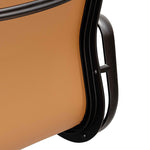 Ex Display - Ashton Low Back Office Chair - Saddle Tan in Black Frame Office Chair Yus Furniture-Core   