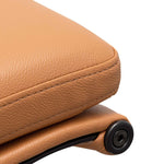 Ex Display - Ashton Low Back Office Chair - Saddle Tan in Black Frame Office Chair Yus Furniture-Core   